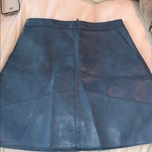 Woman’s Pleather Skirt